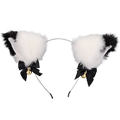 preiswerte Haarstyling-Zubehör-Katzenohren (gedämpftes Brot in Form von Katzenohren), Glöckchen-Haarband, Haar-Accessoires, japanisches Katzen-Kopfband, Halloween-Party, sexy Haarband
