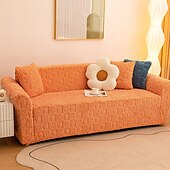 cheap Sofa Cover-Elastic Jacquard Fabric Sofa Cover Stretch Couch Cover Sectional L Shape Sofa Slipcover Corner Case for Living Room 1/2/3/4 Seat