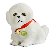 お買い得  ぬいぐるみ-模擬猫人形装飾品卸売手工芸品クリエイティブギフトモデルは尻尾を振ってぽっちゃりと呼びます