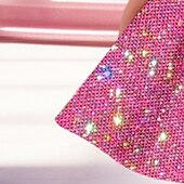 billiga Enhörningsklänning i 3D-Flickor 3D Enhörnings Klänning Rosa Långärmad 3D-tryck Vår Höst Semester Sport &amp; Utomhus Dagligen söt stil Ledigt Skön Barn 3-12 år Vardagsklänning A linjeklänning Ovanför knäet Normal