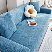 abordables Funda de sofá-Funda de sofá de jacquard elástica, fundas elásticas, funda de sofá suave y duradera, 1 pieza de tela de spandex, protector de muebles lavable, apto para sillón, asiento/sofá/sofá/sofá XL/sofá en