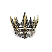 abordables Accessoires et plus-Rétro Vintage Punk &amp; Gothique Médiéval Couronnes Princesse Reine Déguisement Homme Femmes Fantaisie Royal Halloween Mascarade Carnaval Halloween Mascarade Adulte Tiare