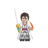 cheap Building Toys-8 Pcs Assembled Toy Anime Series Death God Genki Sword Hachizaki Ichigo Kid Building Block Bag