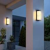 economico applique da esterno-Lampada da parete per esterni Lampada da parete per esterni in marmo con barra lunga per cancello, Lampada da parete per esterni per corridoio impermeabile, Lampada da parete per giardino, Lampada da