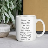 cheap Mugs &amp; Cups-1pc Funny Mug For The Elderly 11oz Ceramic Coffee Mug Tea Cup Senior Citizens Mug For Senior Women And Men Birthday Mothers Day Fathers Day Christmas Mug