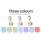 economico Lucine notturne per bambini e neonati-stile popolare per bambini luce notturna per animali giraffa carina lampada da lettura ricaricabile con testa mobile piccolo regalo per bambini luce notturna giraffa testata del letto per dormitorio