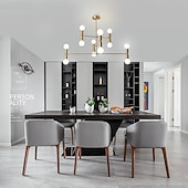 Χαμηλού Κόστους Σχέδιο Sputnik-led μενταγιόν 55/100cm φωτιστικό οροφής ρυθμιζόμενο ύψος μενταγιόν μοντέρνο φωτιστικό οροφής μέσα του αιώνα για σαλόνι, τραπεζαρία, κουζίνα