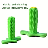 Недорогие Chew Toys-Pet Chew Durable Supplies Suction Cup Sounding Toothbrush Molar Rod Dog Toy