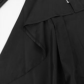 cheap Outerwear-Retro Vintage Punk &amp; Gothic Medieval Tailcoat Trench Coat Witch Cosplay Solid Colored Fancy Dress Women's Steampunk Walpurgis Night Halloween Carnival Masquerade Party / Evening LARP Adults' Coat