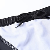baratos calção de banho boxer masculino-Homens Bermuda de Surf Shorts de Natação Calção Justo de Natação Diário Praia Respirável Secagem Rápida Com Cordão Cintura elástica Forro Bloco de cor Curto Desporto Casual Roupas Esportivas Preto