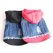 voordelige Jassen-Honden Katten Jassen Jack Gilet Modieus leuke Style Winter Warm Zacht Wasbaar Comfortabel Buiten Sport Hondenkleding for Bichon Frise Poedel pomeranian kleine huisdieren Vlinder