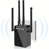 Недорогие Беспроводные маршрутизаторы-2023 новейший удлинитель Wi-Fi 2,4G, усилитель сигнала Wi-Fi площадью до 9800 кв. футов и 50 устройств, расширители диапазона Wi-Fi, усилитель сигнала для дома, усилитель сигнала беспроводного Интернета с портом Ethernet, повторитель Wi-Fi