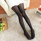 ieftine Șosete-Pentru femei Chiloți Nuntă Muncă Concediu Dantelă Retro Poliester Sexy lolita Boho / Boem Drăguț 1 pereche