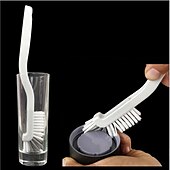 billige Baderomsgadgeter-kopp børste rengjøring kreps børste plast rengjøring soyabønne melk maskin børste rengjøring vegg breaker rengjøring verktøy