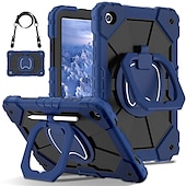 cheap Samsung Tablets Case-Tablet Case Cover For Samsung Galaxy Tab A9 8.7&quot; A8 10.5&#039;&#039; A9 Plus 11&quot; Handle 360° Rotation Shoulder Strap Armor PC Silicone