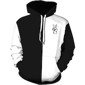 levne Legrační grafika-cosplay Animák Manga Pullover Anime 3D Přední kapsa Grafika Pro Pro páry Pánské Dámské Dospělé Plesová maškaráda 3D tisk Párty Běžné / Denní