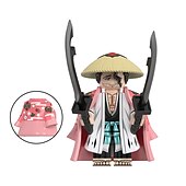 cheap Building Toys-8 Pcs Assembled Toy Anime Series Death God Genki Sword Hachizaki Ichigo Kid Building Block Bag