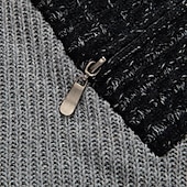 cheap Men&#039;s Pullover Sweater-Men&#039;s Pullover Sweater Jumper Turtleneck Sweater Knit Sweater Ribbed Cable Knit Regular Basic Color Block Turtleneck Keep Warm Modern Contemporary Daily Wear Going out Clothing Apparel Fall Winter