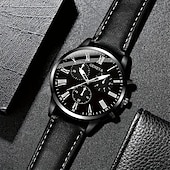economico Orologi al quarzo-1pc Orologio Quartz da Uomo in Lega Rotondo  1pc Bracciale Accessori da Uomo