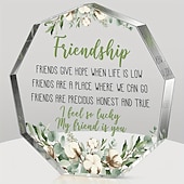 tanie Gifts-prezenty dla kobiet (4*4 cale), prezenty urodzinowe inspiracje prezenty religijne prezenty duchowe prezenty katolickie dla kobiet jej mama przyjaciółki współpracownica siostra (akryl)