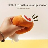 halpa Koiran lelut-Purulelut Plush-lelu Interaktiivinen lelu Purista lelu kanssa Kestävä Lemmikkieläinten harjoittelu Hampaiden lelu varten Koirat Kissat Sisätiloissa Ulkoilu Lemmikkieläinten leikki