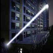 זול אורות עבודה-פנסים נטענים LED פנס טקטי בהיר סופר בהיר, פנסים כף יד ניתנים להגדלה בקיבולת עוצמה גבוהה עבור חירום מתנה לקמפינג טיולים