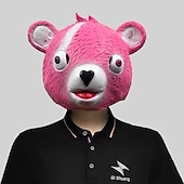 Carnival Funny Animal Series Five Head Masks Makeup Ball Cute Latex Headwear Halloween Party Performance Props 44