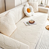 abordables Funda de sofá-Funda de sofá de jacquard elástica, fundas elásticas, funda de sofá suave y duradera, 1 pieza de tela de spandex, protector de muebles lavable, apto para sillón, asiento/sofá/sofá/sofá XL/sofá en