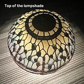 levne Stolní lampy-Stolní lampa vážka, noční světlo ručně vyrobené z pryskyřice, stolní lampa ze simulovaného barevného skla