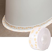 economico Gadget bagno-1 rotolo di striscia di mastice per WC impermeabile a prova di muffa, nastro sigillante autoadesivo per il bagno, nastro impermeabile per il bagno per prevenire umidità e muffa, bellissimi adesivi per