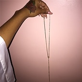 preiswerte Zubehör und mehr-Halsketten Körper-Kette / Bauchkette Para Cuerpo Elegant und luxuriös Glanz Sexy Strass Für Scheibe Cosplay Karneval Damen Modeschmuck Modeschmuck