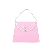 abordables Accesorios usables-Combinación de joyas biqi de princesa melocotón rosa, accesorios de princesa melocotón súper melocotón para niños