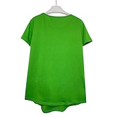 olcso Egyszerű póló-Ing Csipke ing Blúz Fehér csipke ing Női Fekete Fehér Arcpír rózsaszín Tömör szín Csipke Utca Napi Divat Kerek S