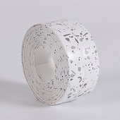 economico Gadget bagno-1 rotolo di striscia di mastice per WC impermeabile a prova di muffa, nastro sigillante autoadesivo per il bagno, nastro impermeabile per il bagno per prevenire umidità e muffa, bellissimi adesivi per