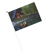 baratos Presentes Personalizados-Bandeira Personalizada com Seu Próprio Design Melhor Presente de Formatura Decoração de Parede do Quarto Bandeiras e Bandeiras de Jardim Presente para Fora e Dentro Presente Personalizado para o Dia