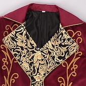 economico Capispalla-Punk &amp; Gotico Medievale Steampunk Cappotto Trench Abbigliamento esterno Principe Medico della peste Nobile Tinta unita Per uomo Reale Stile Steampunk Carnevale Mascherata Festa / Sera Adulti Cappotto