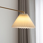 baratos Luzes da ilha-Luminária pendente industrial, luz suspensa com braço oscilante, luz pendente de teto ajustável para sala de jantar e sala de estar em ouro