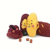 baratos Brinquedos para Cães-Brinquedos para roer Brinquedos Felpudos Brinquedo interativo com Durável Exercício para animais de estimação Brinquedo de dentição para Cachorros Gatos Interior Exterior Brinquedos Para Pet