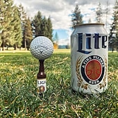 cheap Golf Accessories &amp; Equipment-Beer Bottle Golf Tees - Christmas Golf Gift For Man or Woman - Virtually Unbreakable Golf Tee - Great for Christmas and Birthday Presents
