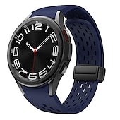 cheap Samsung Watch Bands-Watch Band for Samsung Galaxy Watch 7/6/5/4 40/44mm, Galaxy Watch 5 Pro 45mm, Galaxy Watch 4/6 Classic 42/46/43/47mm, Watch 3, Active 2, Gear S2 Silicone Replacement  Strap Waterproof Adjustable