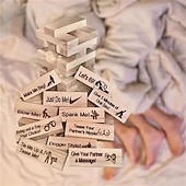cheap Valentine&#039;s Day for Lover-Block Tower Jenga Game Couple Dating Block Tower Stacking Game teddy day  Day Valentine&#039;s Day for Christmas Gifts