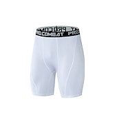 baratos shorts ativos masculinos-Homens Calção Esportes Para Noite Final de semana Corrida Casual Tecido Comprimento do joelho Ginástica Roupas Esportivas Preto Branco Micro-Elástica