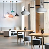 お買い得  Øylys-35 cm Pendant Lantern Design Pendant Light Metal Painted Finishes Modern 110-120V 220-240V