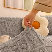 cheap Sofa Cover-Elastic Jacquard Fabric Sofa Cover Stretch Couch Cover Sectional L Shape Sofa Slipcover Corner Case for Living Room 1/2/3/4 Seat