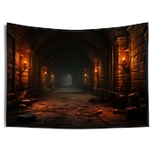 billiga landskap gobeläng-underjordisk grotta hängande gobeläng väggkonst stor gobeläng väggmålning dekor fotografi bakgrund filt gardin hem sovrum vardagsrum dekoration
