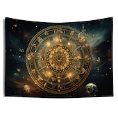 billige boho billedvev-tarot spådom astrologi hengende billedvev veggkunst stor billedvev veggmaleri dekor fotografi bakteppe teppe gardin hjem soverom stue dekorasjon