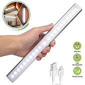 cheap Star Galaxy Projector Lights-Wireless LED Night Light Type C Rechargeable Light Cabinet Wardrobe Lamp Staircase Backlight For Kitchen LED