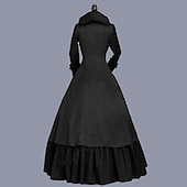 economico Vestiti-Retrò Vintage Vittoriano Edwardian Vestito Gonna Giacca Principessa Sposa Per donna Mascherata Teatro Eventi di Dickens Carnevale di Venezia Adulti Vestito