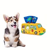お買い得  犬用おもちゃ-ぬいぐるみ インタラクティブトイ ととも​​に 耐用的 ペットトレーニング のために 犬用 猫用 屋内 屋外 ペットプレイ