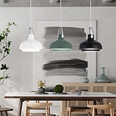 お買い得  Øylys-35 cm Pendant Lantern Design Pendant Light Metal Painted Finishes Modern 110-120V 220-240V